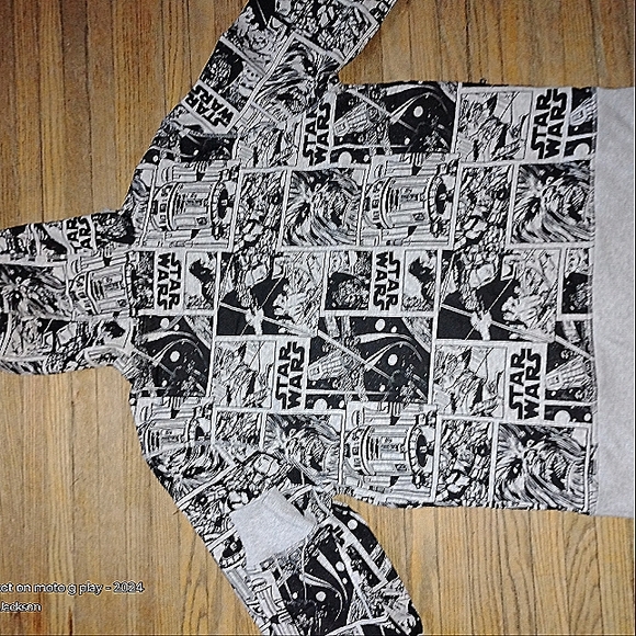 Star Wars zipper hoodie sweat shirt. - Picture 3 of 11